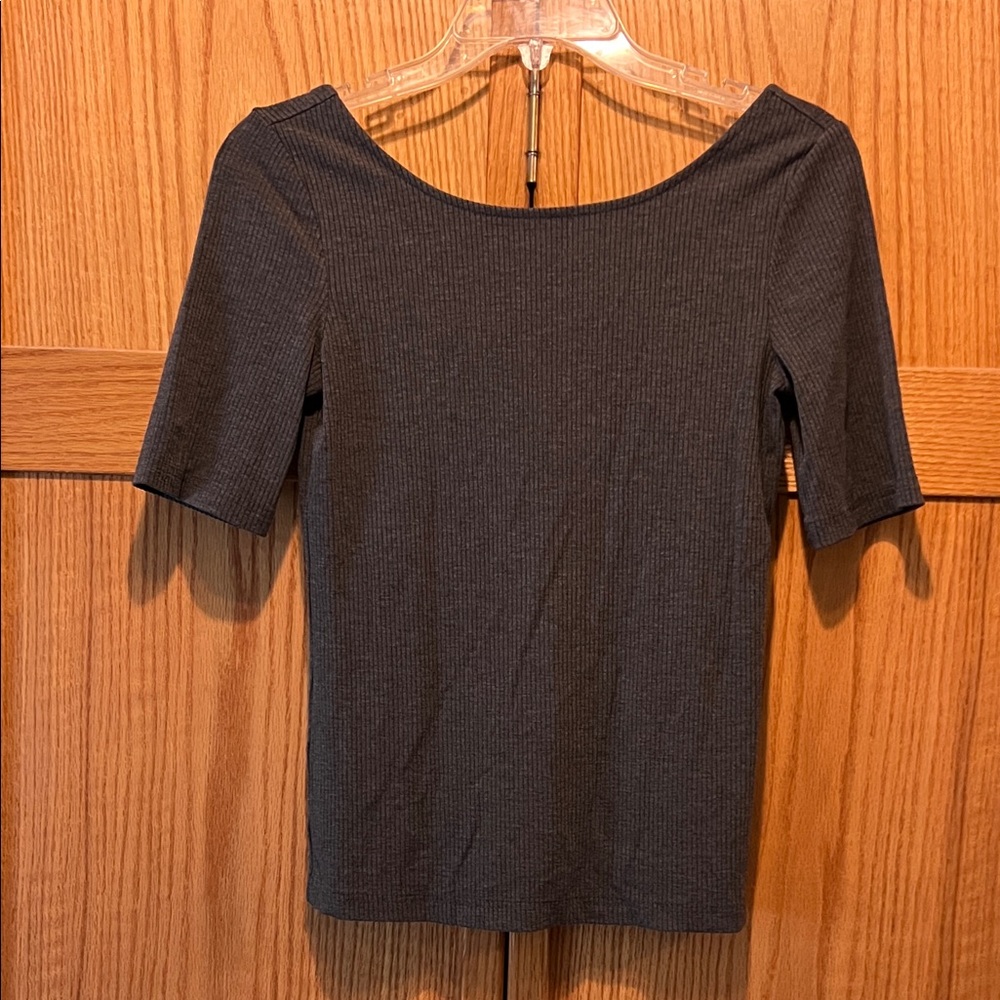 Banana Republic Black Short Sleeve Top